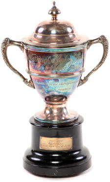 1936-1937 Calder Trophy awarded to Sly Apps of the Toronto Maple Leafs
